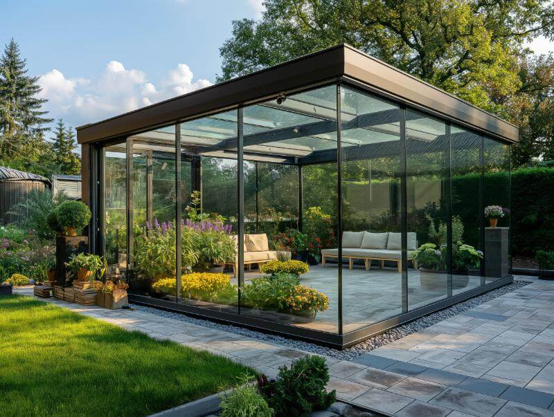 Freestanding Glass Garden Rooms in Barnoldswick BB18 5